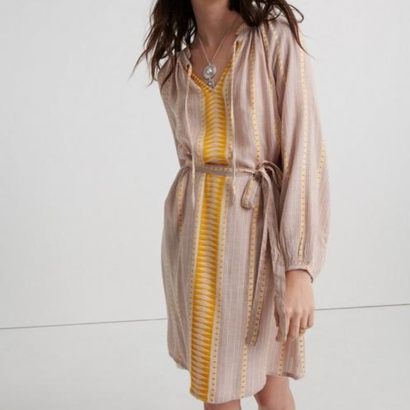 Lucky Brand Dresses & Skirts - NWT Lucky Brand Yarn Dyed Peasant Dress Small